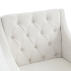 Chaises de salon, fauteuil d'appoint avec coussin lombaire, chaise de lecture élégante pour chambre à coucher, chaise de canapé rembourrée de style milieu du siècle