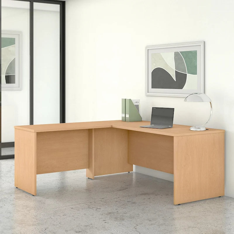 Bureau en L de 72 po avec retour de 42 po