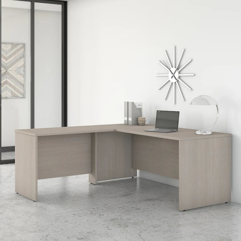 Bureau en L de 72 po avec retour de 42 po