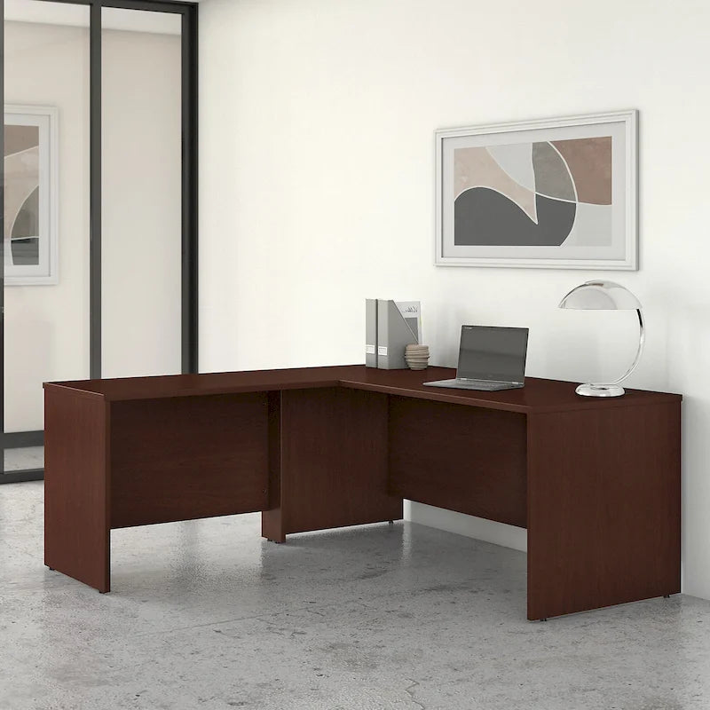 Bureau en L de 72 po avec retour de 42 po