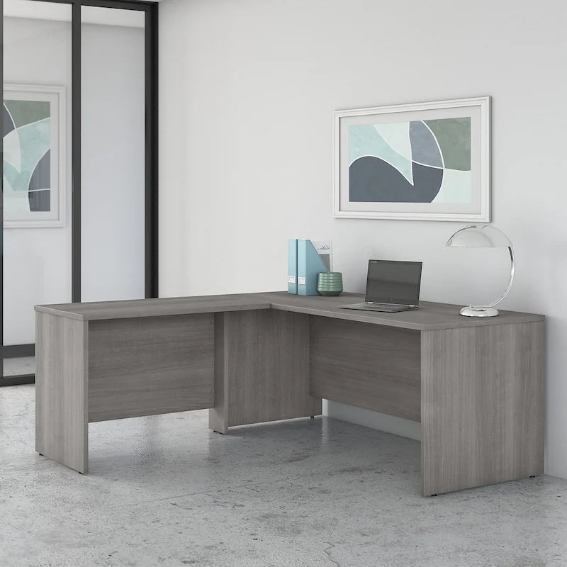 Bureau en L de 72 po avec retour de 42 po