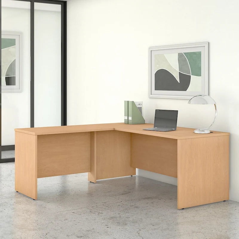 Bureau en L de 72 po avec retour de 42 po