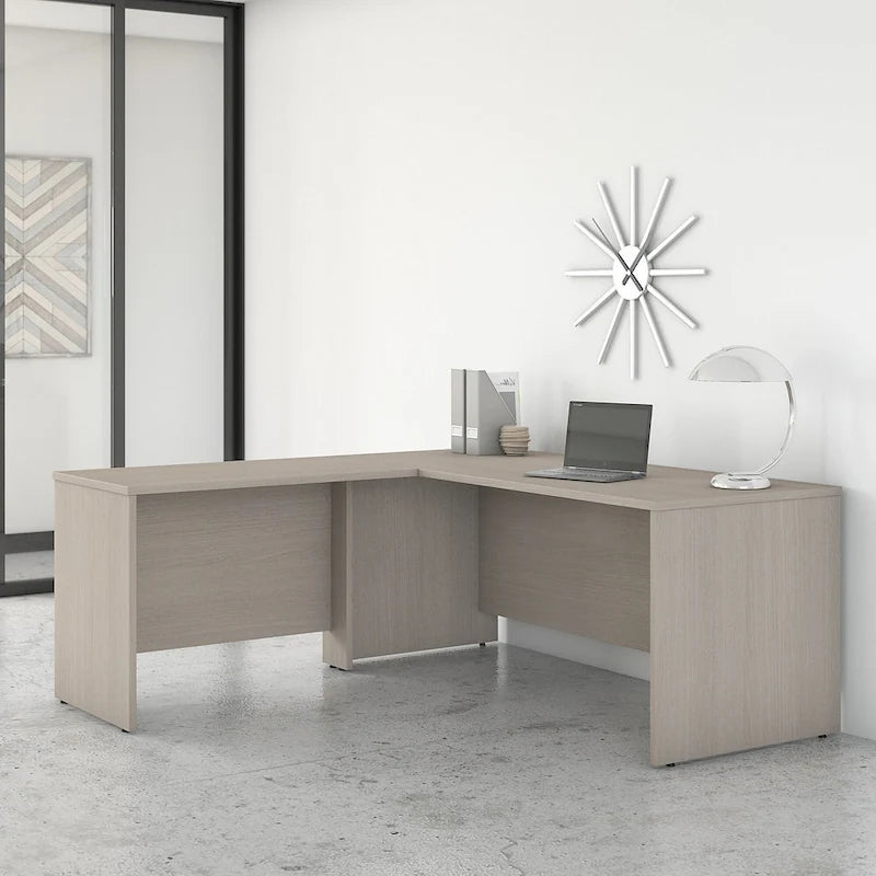 Bureau en L de 72 po avec retour de 42 po