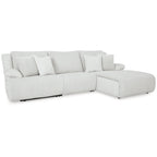 Canapé d'angle inclinable 3 pièces avec méridienne - 128 larg. x 74 prof. x 41 haut.