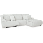 Canapé d'angle inclinable 3 pièces avec méridienne - 128 larg. x 74 prof. x 41 haut.