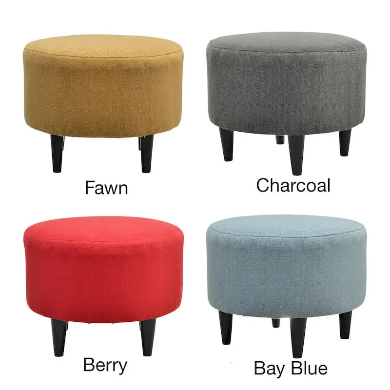 Pouf ottoman rond