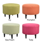 Pouf ottoman rond