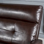 Fauteuil club inclinable 2 places en similicuir