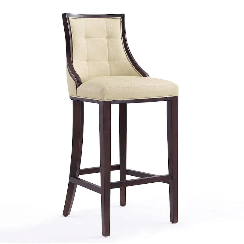Tabouret de bar en bois de noyer et de hêtre de 45 po (ensemble de 2)