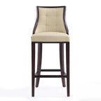 Tabouret de bar en bois de noyer et de hêtre de 45 po (ensemble de 2)