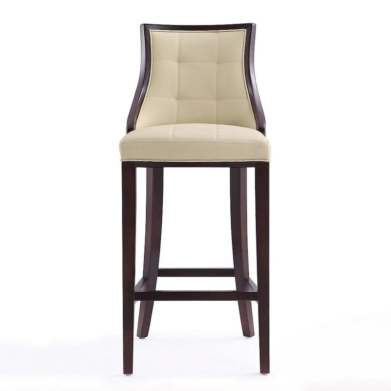 Tabouret de bar en bois de noyer et de hêtre de 45 po (ensemble de 2)