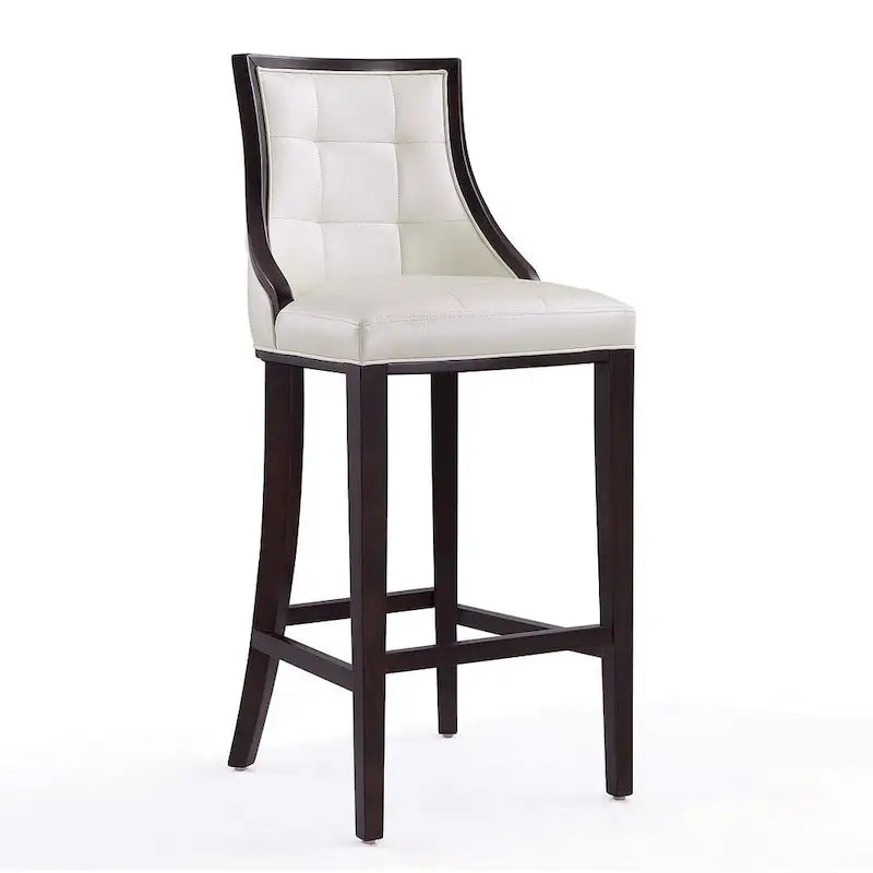 Tabouret de bar en bois de noyer et de hêtre de 45 po (ensemble de 2)