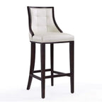 Tabouret de bar en bois de noyer et de hêtre de 45 po (ensemble de 2)