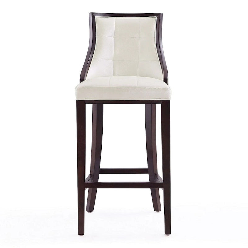 Tabouret de bar en bois de noyer et de hêtre de 45 po (ensemble de 2)