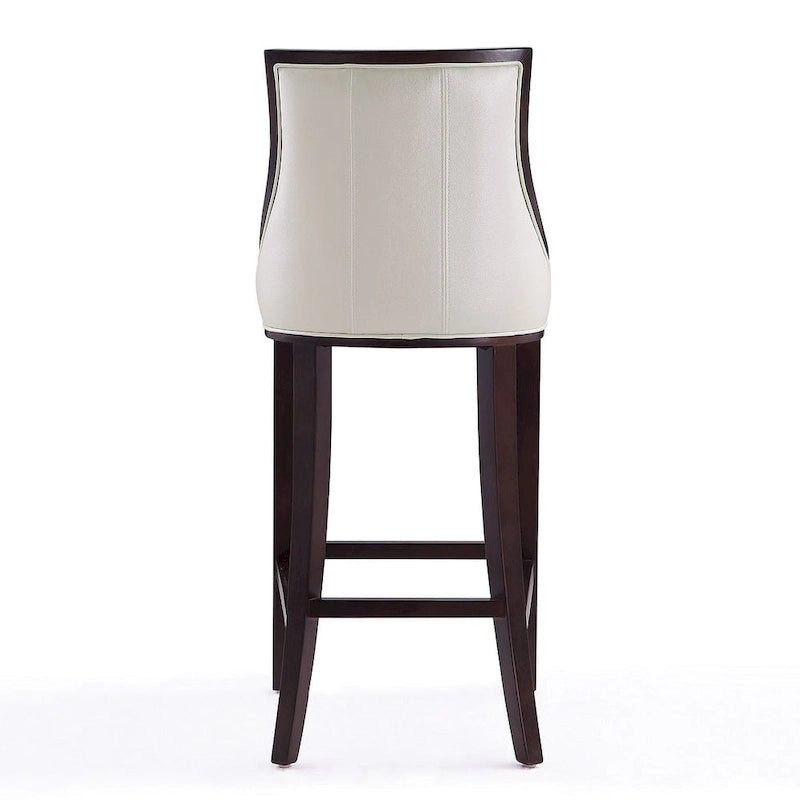 Tabouret de bar en bois de noyer et de hêtre de 45 po (ensemble de 2)