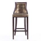 Tabouret de bar en bois de noyer et de hêtre de 45 po (ensemble de 2)