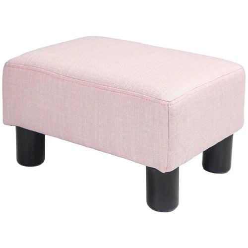 Repose-pieds ottoman en lin, modèle cube moderne 16