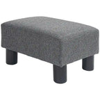 Repose-pieds ottoman en lin, modèle cube moderne 16