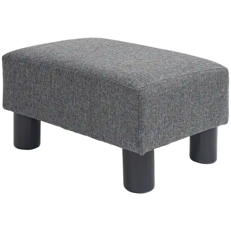 Repose-pieds ottoman en lin, modèle cube moderne 16