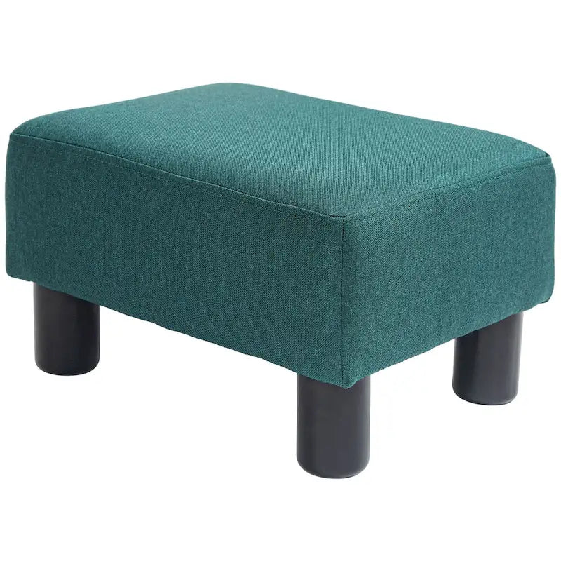 Repose-pieds ottoman en lin, modèle cube moderne 16