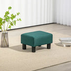 Repose-pieds ottoman en lin, modèle cube moderne 16