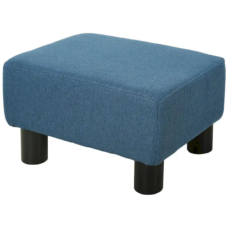 Repose-pieds ottoman en lin, modèle cube moderne 16