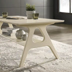 Ensemble de 3 tables basses en bois style Mid-Century Modern