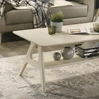 Ensemble de 3 tables basses en bois style Mid-Century Modern