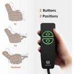 Fauteuil inclinable électrique pivotant et coulissant avec porte-gobelets et ports USB pour chambre de bébé, tissu 7797