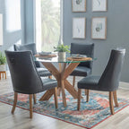 Allard Rustic Famhouse 5 Piece Dining Set