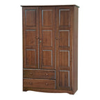 Grande armoire en bois massif à 100 %