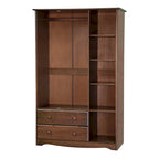 Grande armoire en bois massif à 100 %
