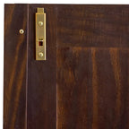 Grande armoire en bois massif à 100 %