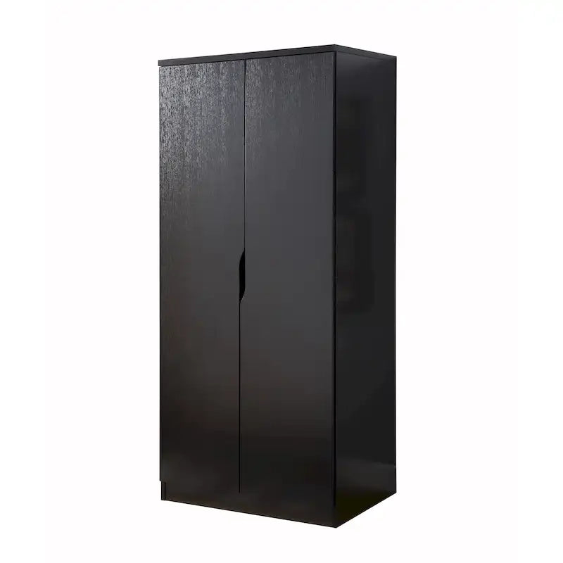 Armoire-penderie moderne à 2 portes