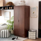 Armoire-penderie moderne à 2 portes