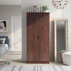 Armoire-penderie moderne à 2 portes