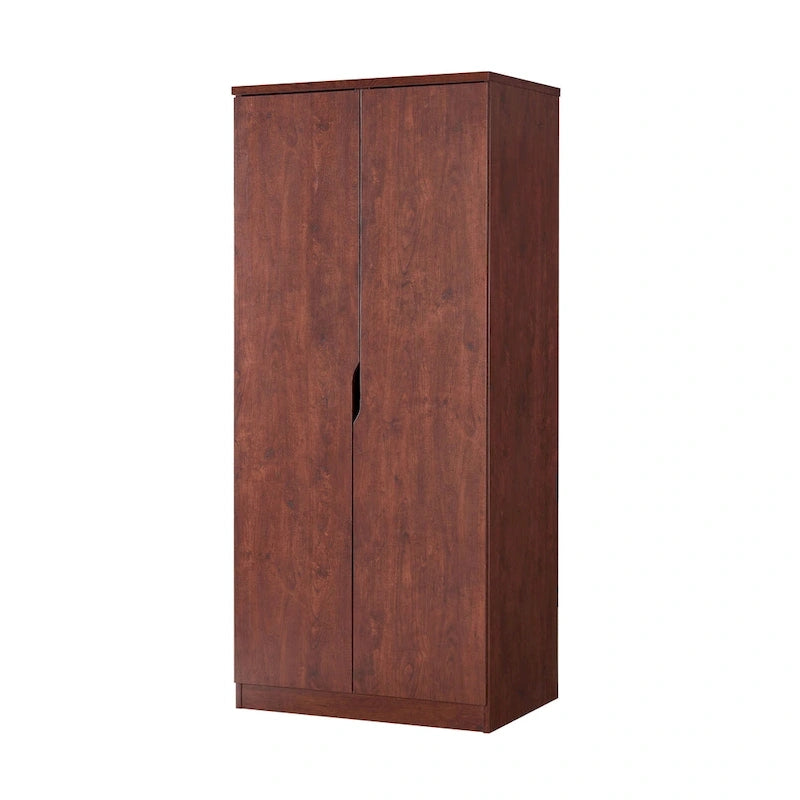 Armoire-penderie moderne à 2 portes