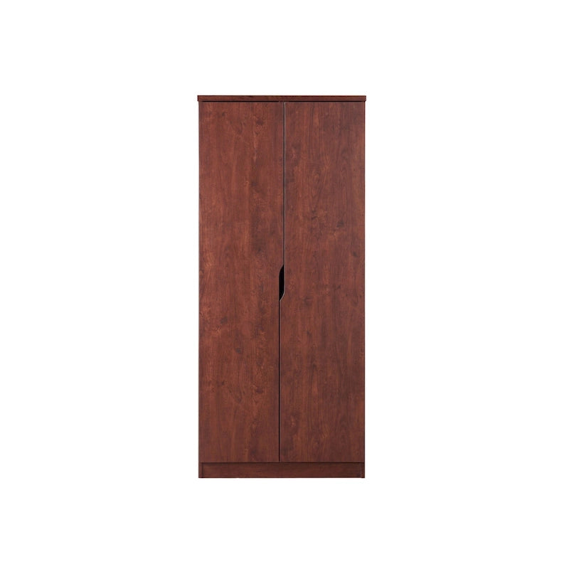 Armoire-penderie moderne à 2 portes