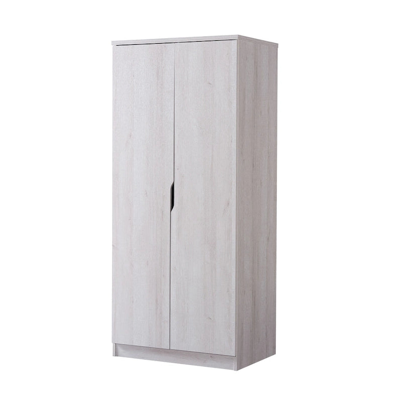 Armoire-penderie moderne à 2 portes