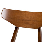 Ensemble de 4 chaises de salle à manger transitionnelles modernes du milieu du siècle