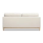 Canapé à dossier lâche Velvet Modern Farmhouse de 75,5 po