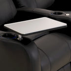 Table pivotante en aluminium
