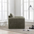 Fauteuil surdimensionné en chenille Fauteuil d'appoint Canapé individuel